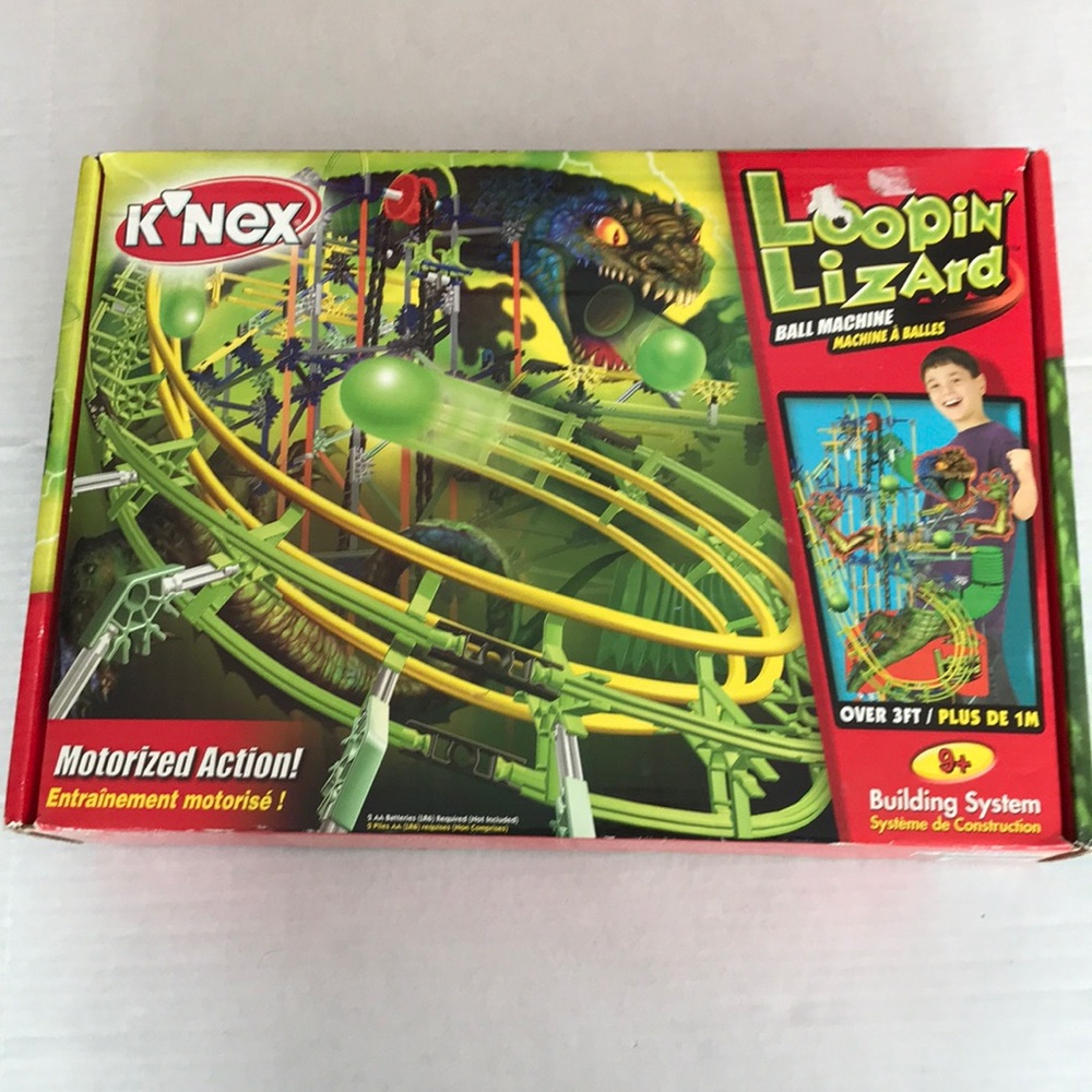 KNEX Loopin Lizard ball machine 793 pcs NEW in box
